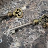 Louis XV style curved chest of drawers in marquetry circa 1880