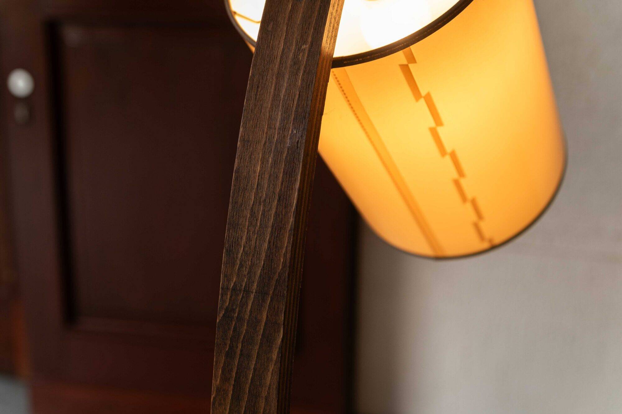 Art Deco arched floor lamp