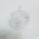 Set of 2 pear and apple candy boxes in anna Hütte crystal