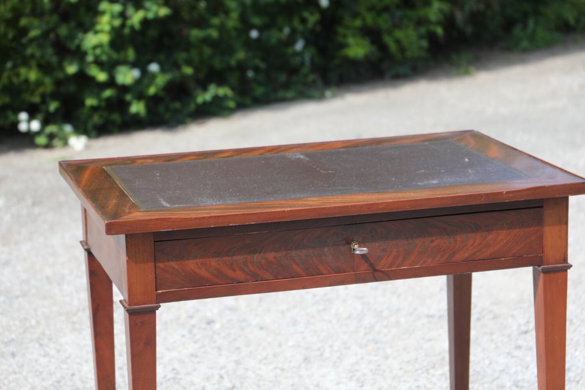 Mahogany side table