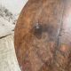19th century oak pedestal console