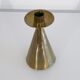Vintage Scandinavian brass candle holder
