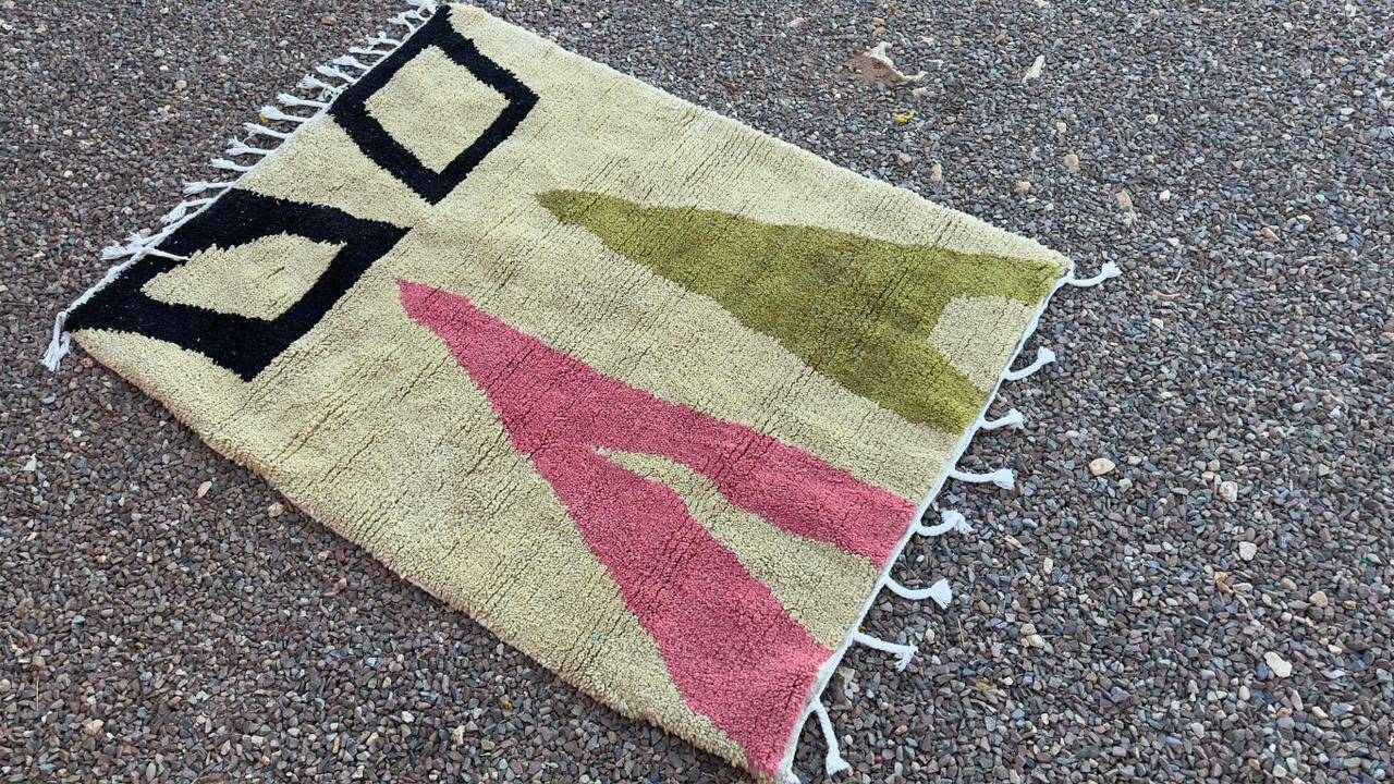 Handmade Berber rug 2.5x1.5 m