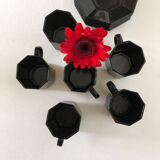 Coffee service octime black Arcoroc