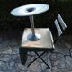 Fauteuil pied tulipe vintage