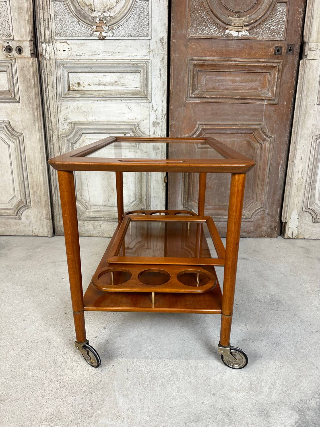 Vintage rolling trolley