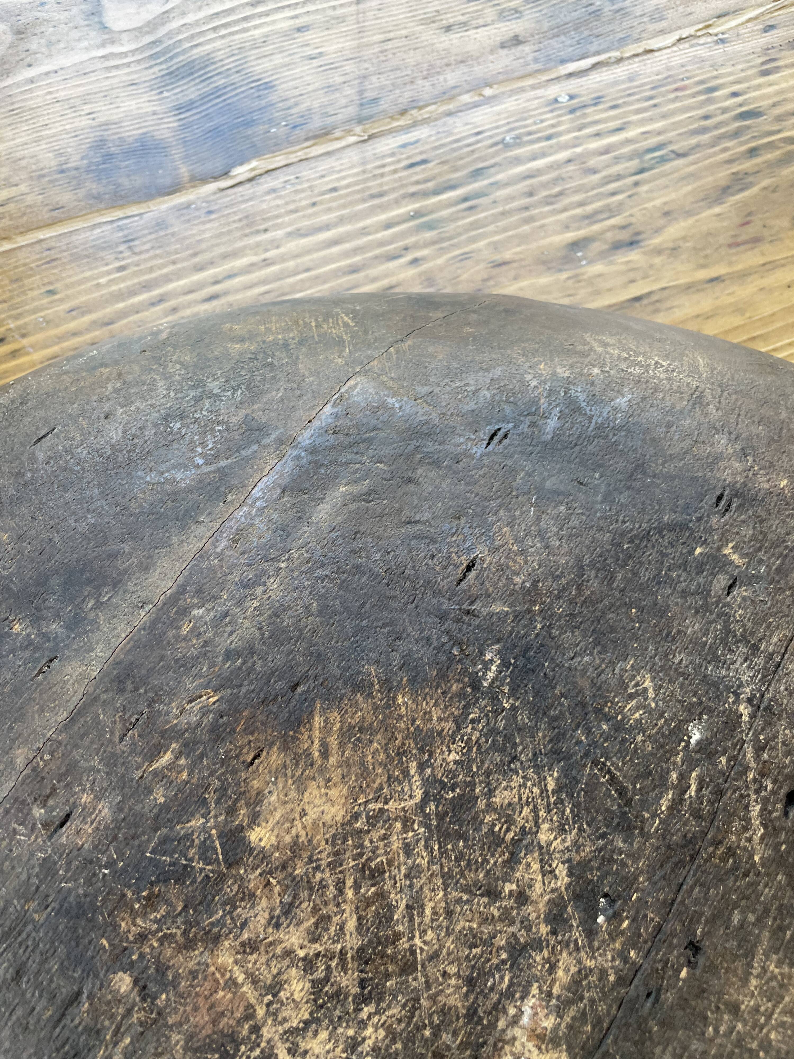 Plat en bois berbère XXL