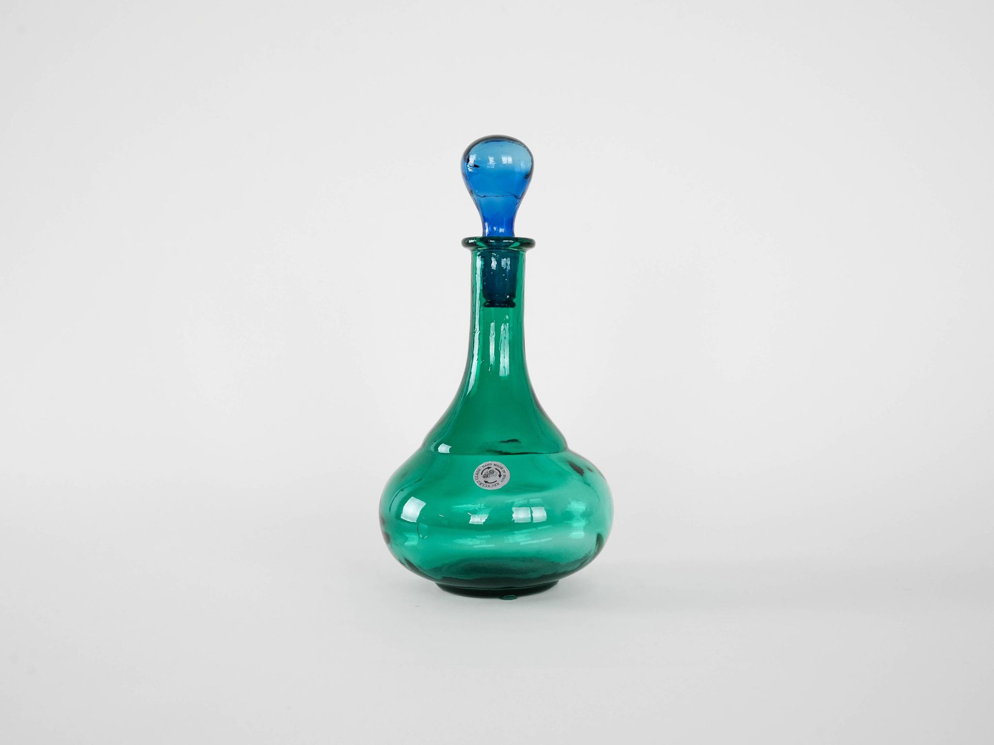Glass carafe, Spanish design, 1990s, production: Spain