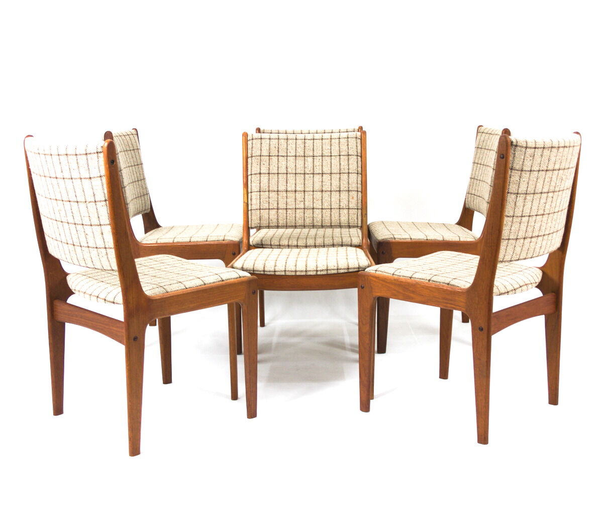 Set of 6 teak chairs - IMHA -