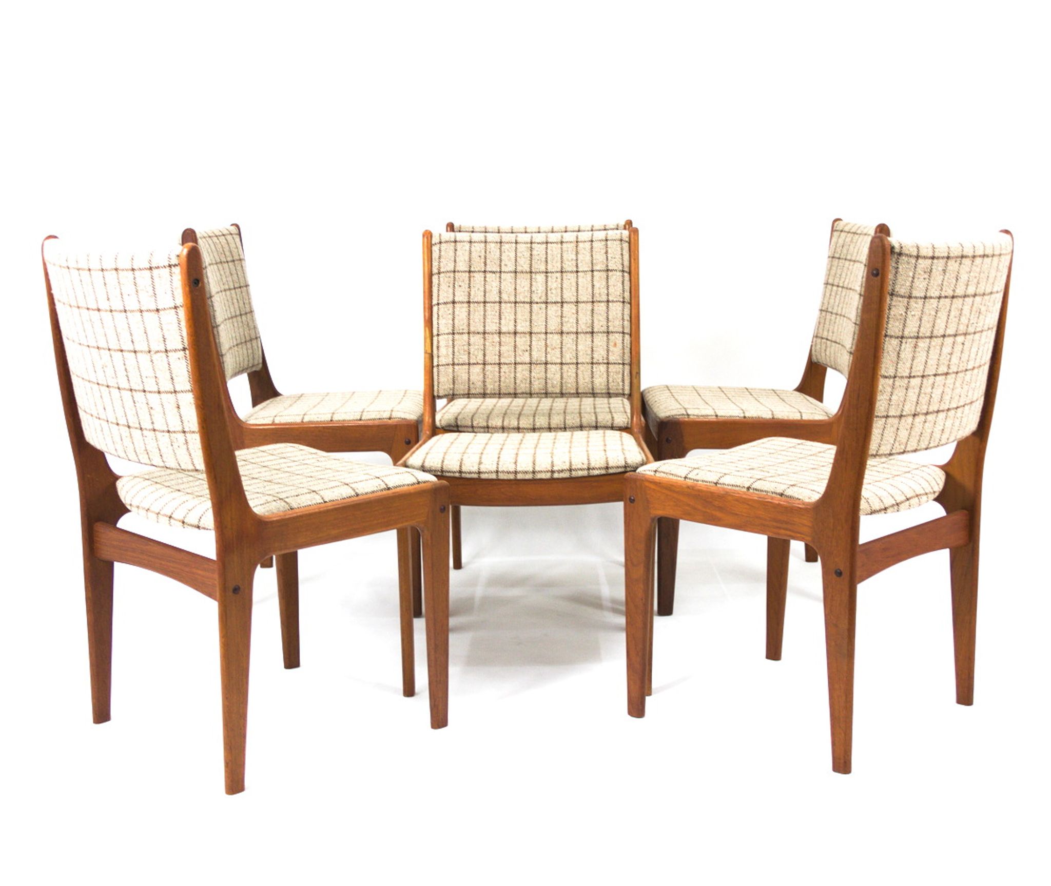 Ensemble de 6 chaises en teck Iala