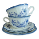 2 antique Lancaster cups