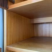 Wall unit / bookcase Italian Luigi Bartolini 1960