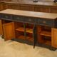 Slate-coloured sideboard 1960s