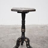 Coffee table inlaid with gilded threads, 1960