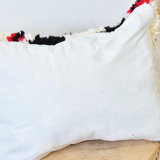 Colorful Moroccan carpet pillow 47x37cm