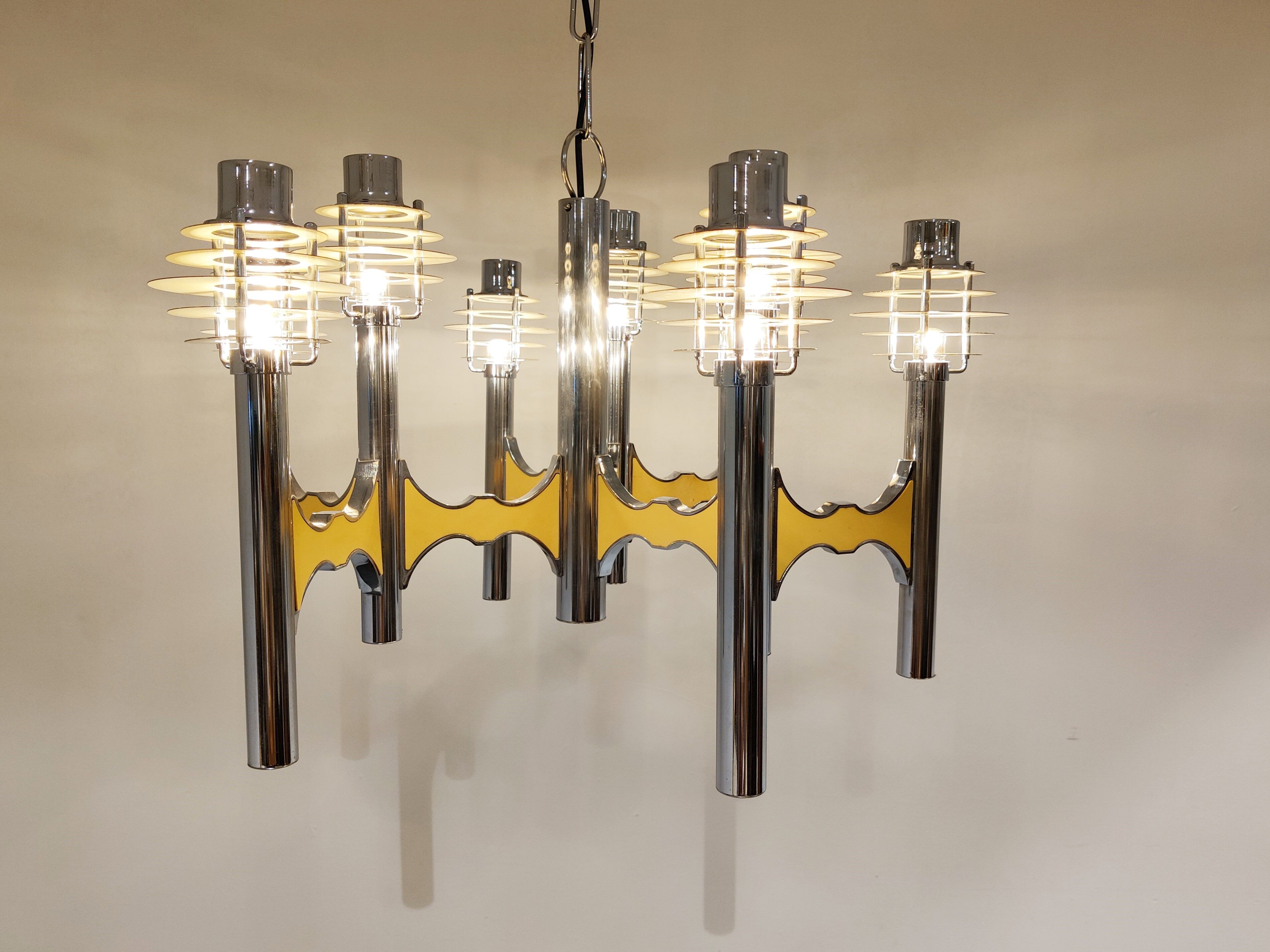 Home Sciolari space age chandelier, 1970s