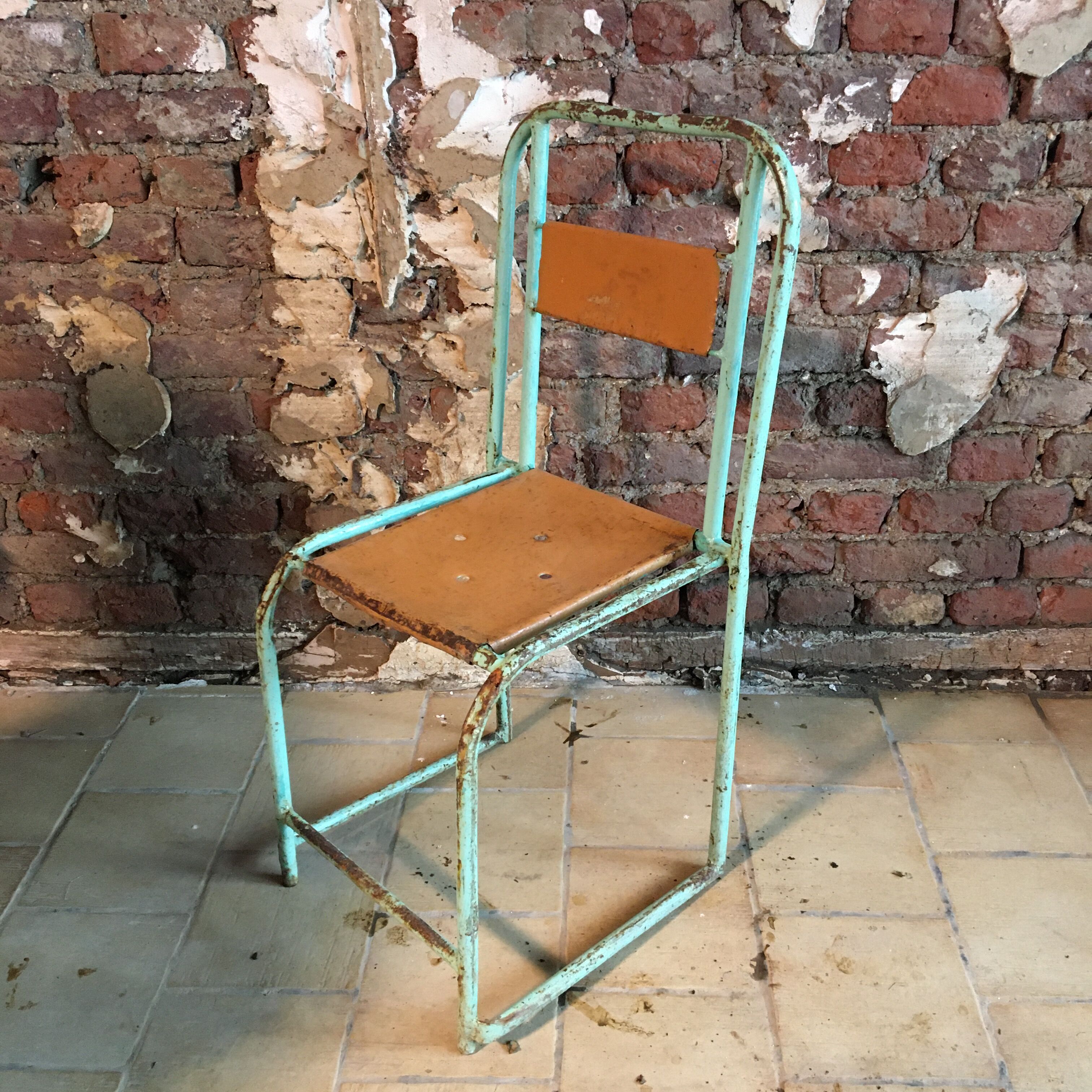 Vintage metal chair