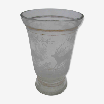 Vase en verre