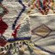 Tapis berbère marocain Azilal en laine naturelle