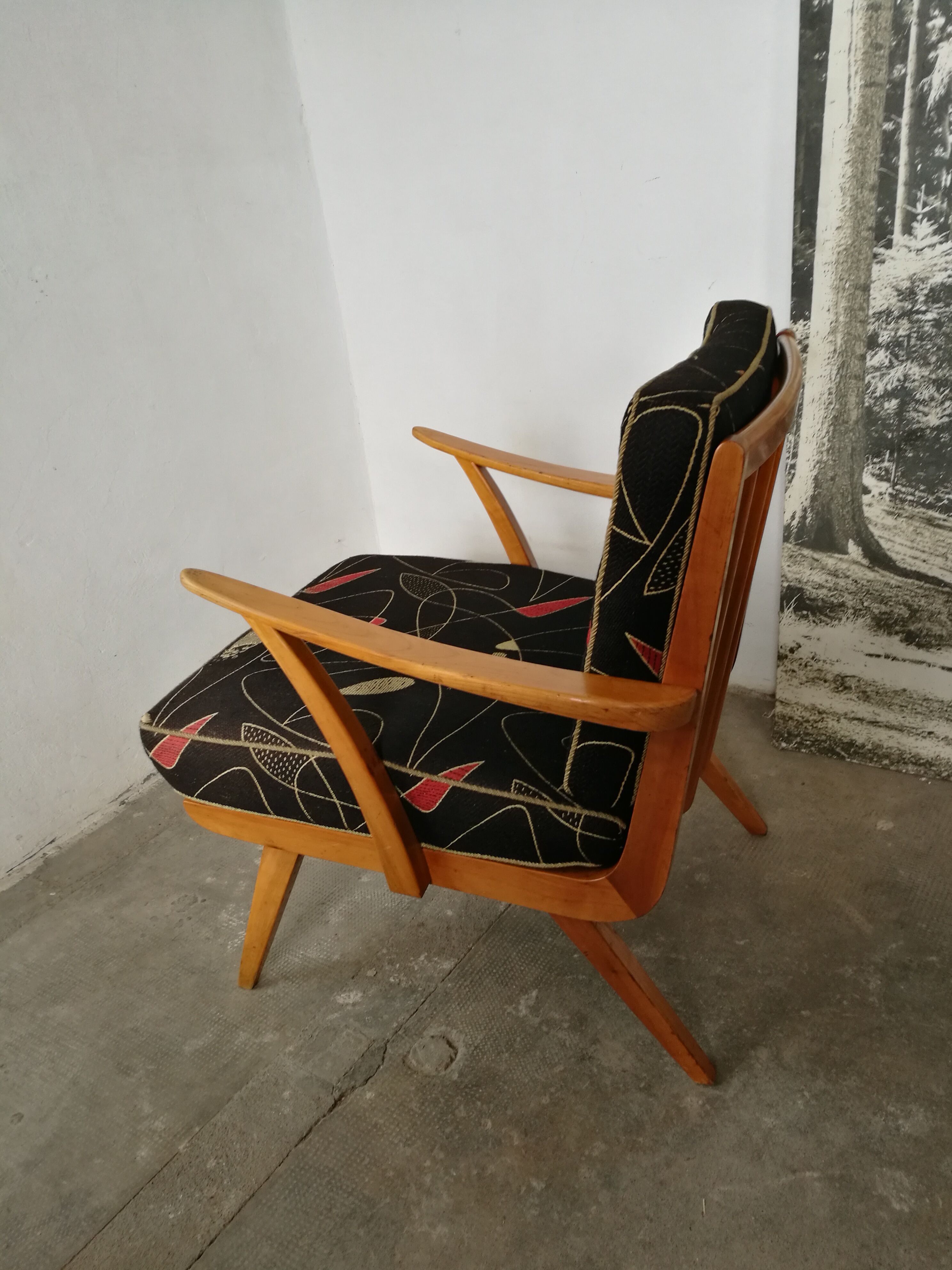 Vintage armchair from the 50s