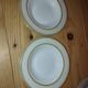 set of antique porcelain tableware from Austria – gilding –