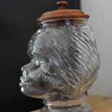 Moorish head candy pot