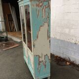 Old showcase beautiful patina