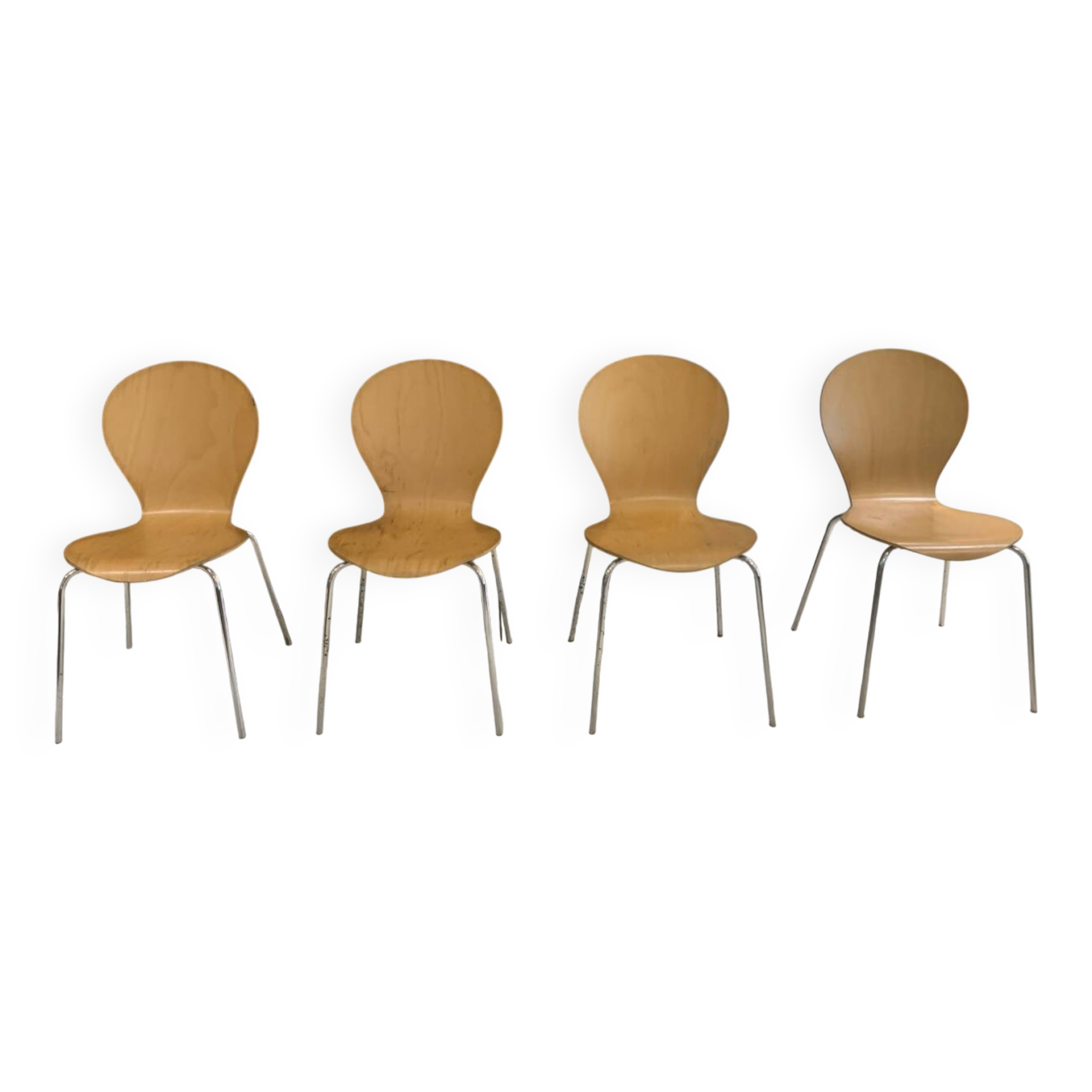 4 vintage chairs