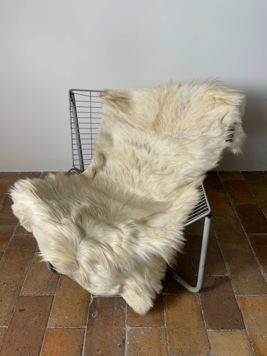 Vintage goatskin