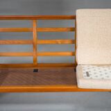 Mid-century modern Danish three-seater teak sofa, 1960s