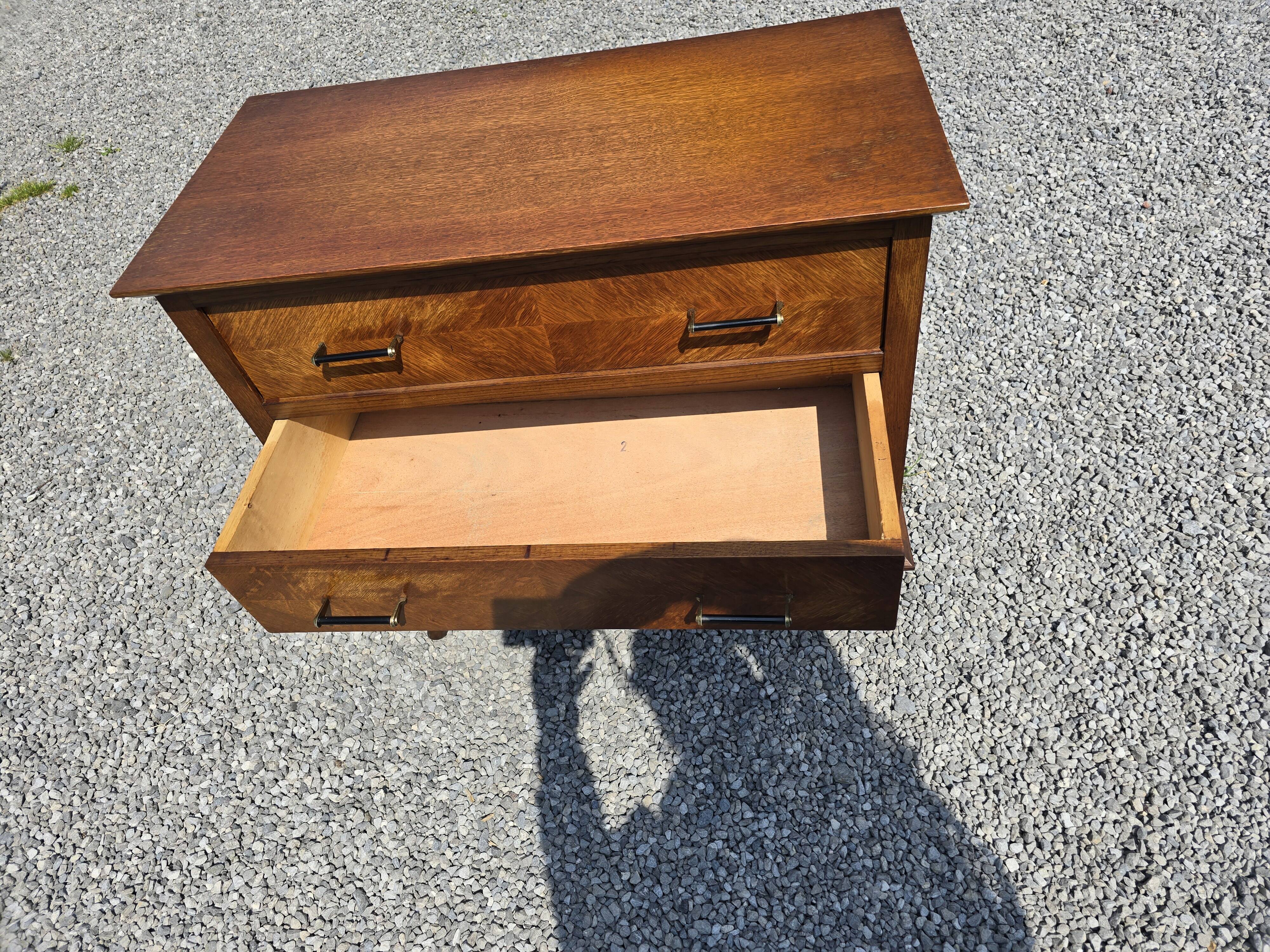 Commode vintage en chêne des années 60