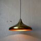 Suspension Space Age brushed brass with copper interior from the 60s-70s.