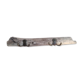 Towel rack driftwood tea towels 2 Metal hooks dp 1022109