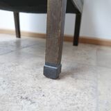 Antique Art Deco Oval Back Amsterdam School Armchair