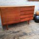 Vintage chest of drawers, Czech row1960, Jiří Jiroutek, vintage