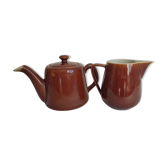 Théière et pot à lait de Bistrot Villeroy Boch