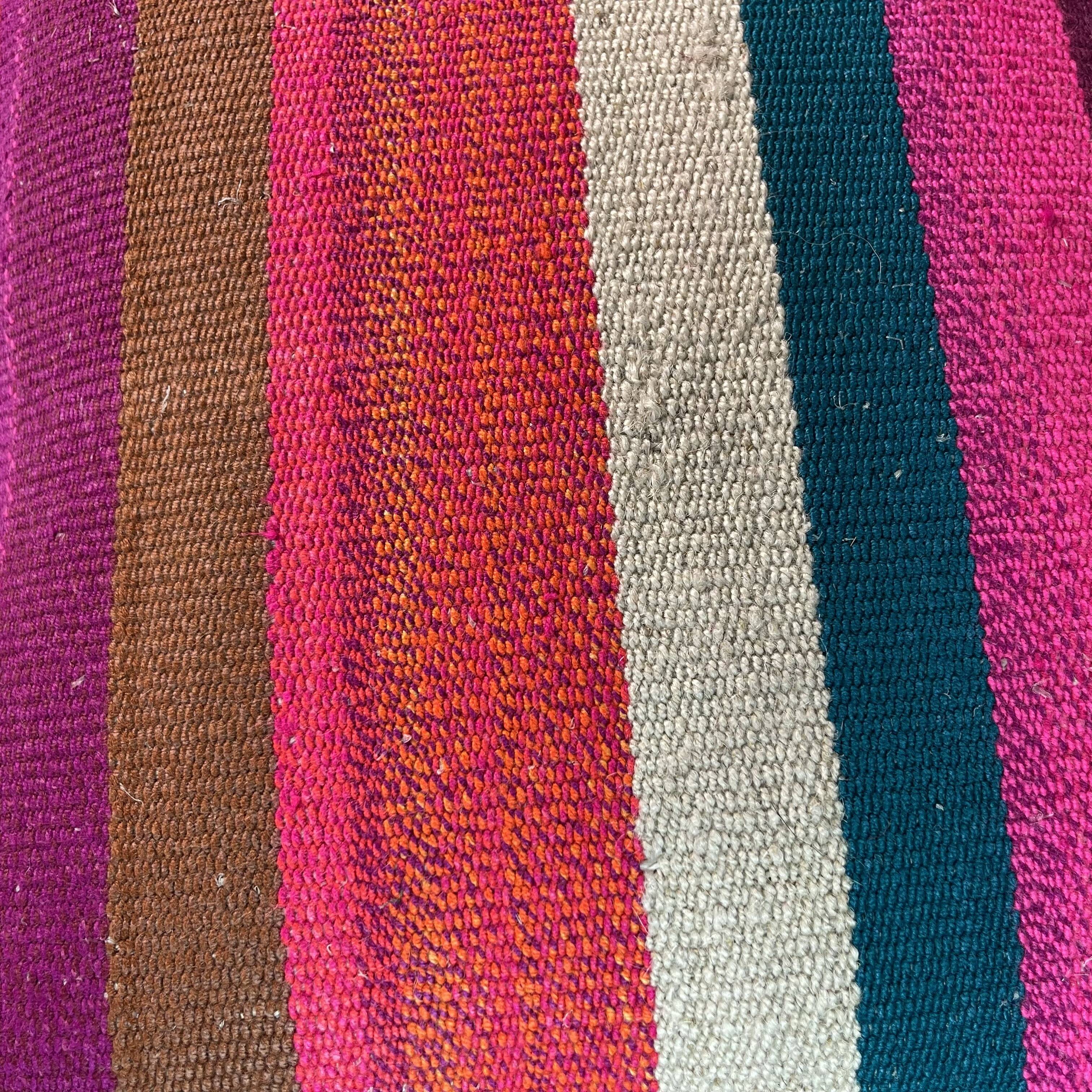 Vintage turkish kilim cushion cover , 40 x 40 cm