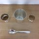 Christofle silver metal box, birth or baptism