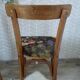 Velvet bistro chairs