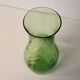 Vase en verre émeraude, Italie, 1970.
