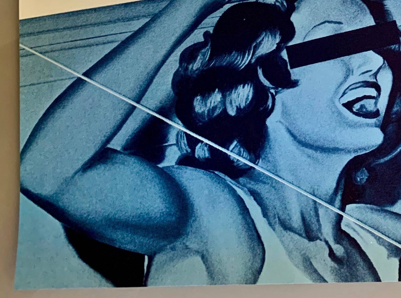 ART GALLERY poster by Jacques MONORY “OPERAS GLACES” for Galerie MAEGHT