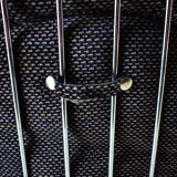 Set of four chrome dining chairs, italy, 1970s