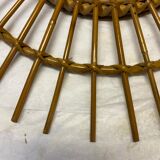 Rattan sun mirror  58cm