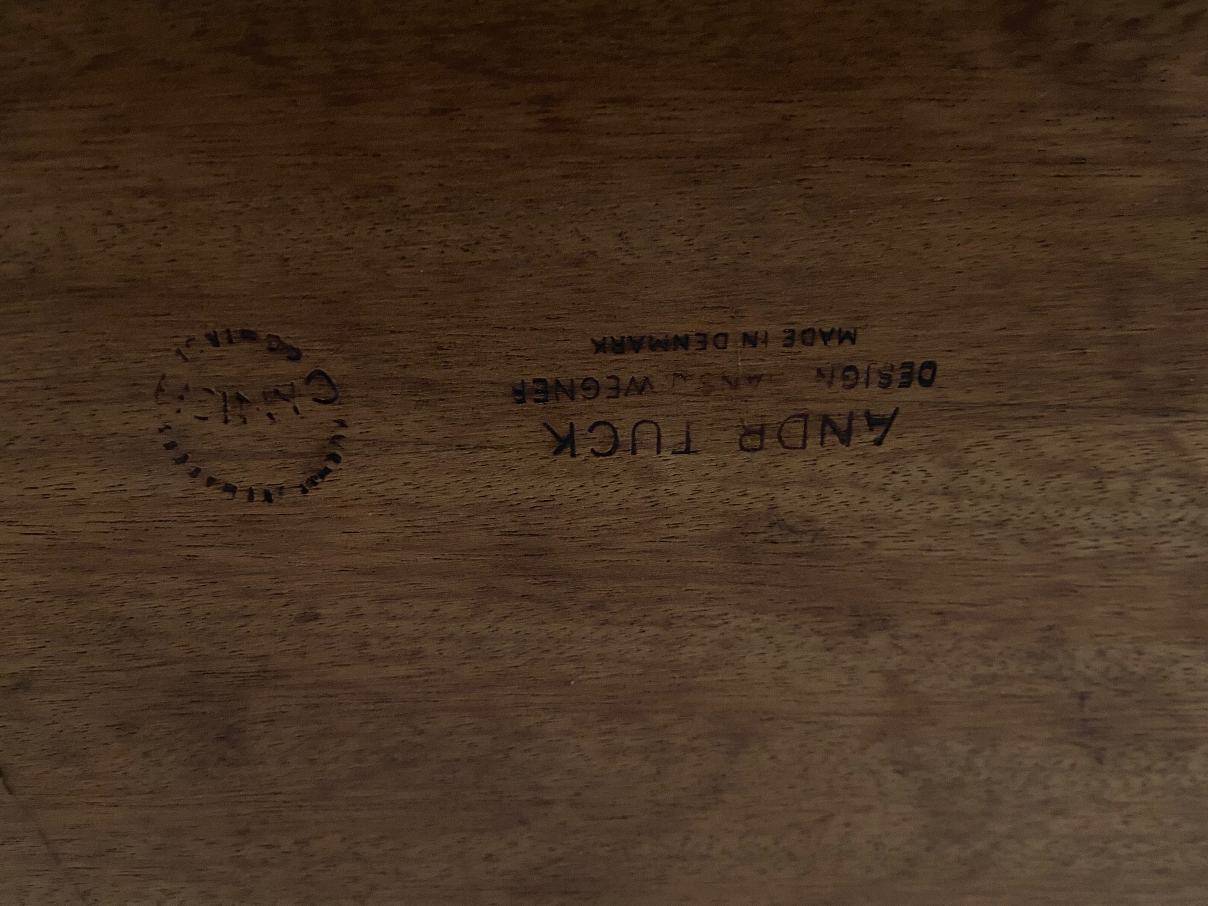 Hans Wegner square coffee table