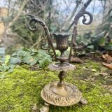 Large bronze candlestick from the Napoleon III period