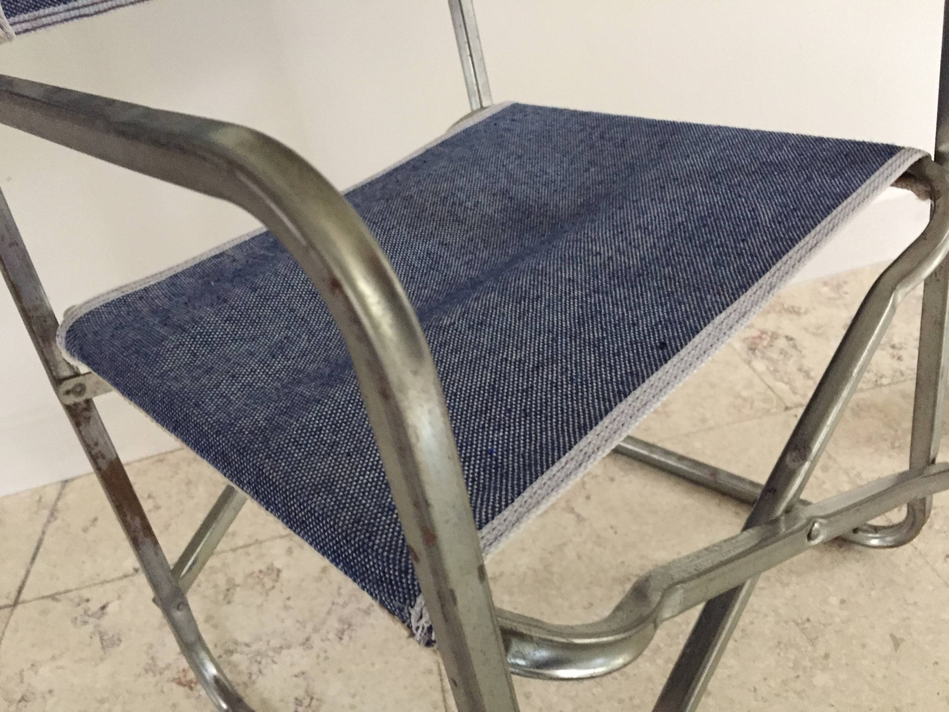 Fauteuil pliant vintage pour enfant