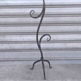 Wrought iron candle holder