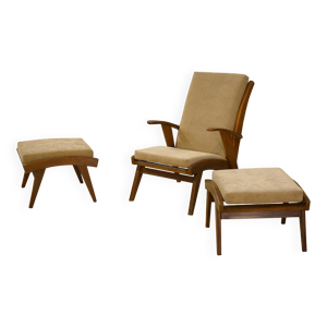 fauteuil scandinave et - deux