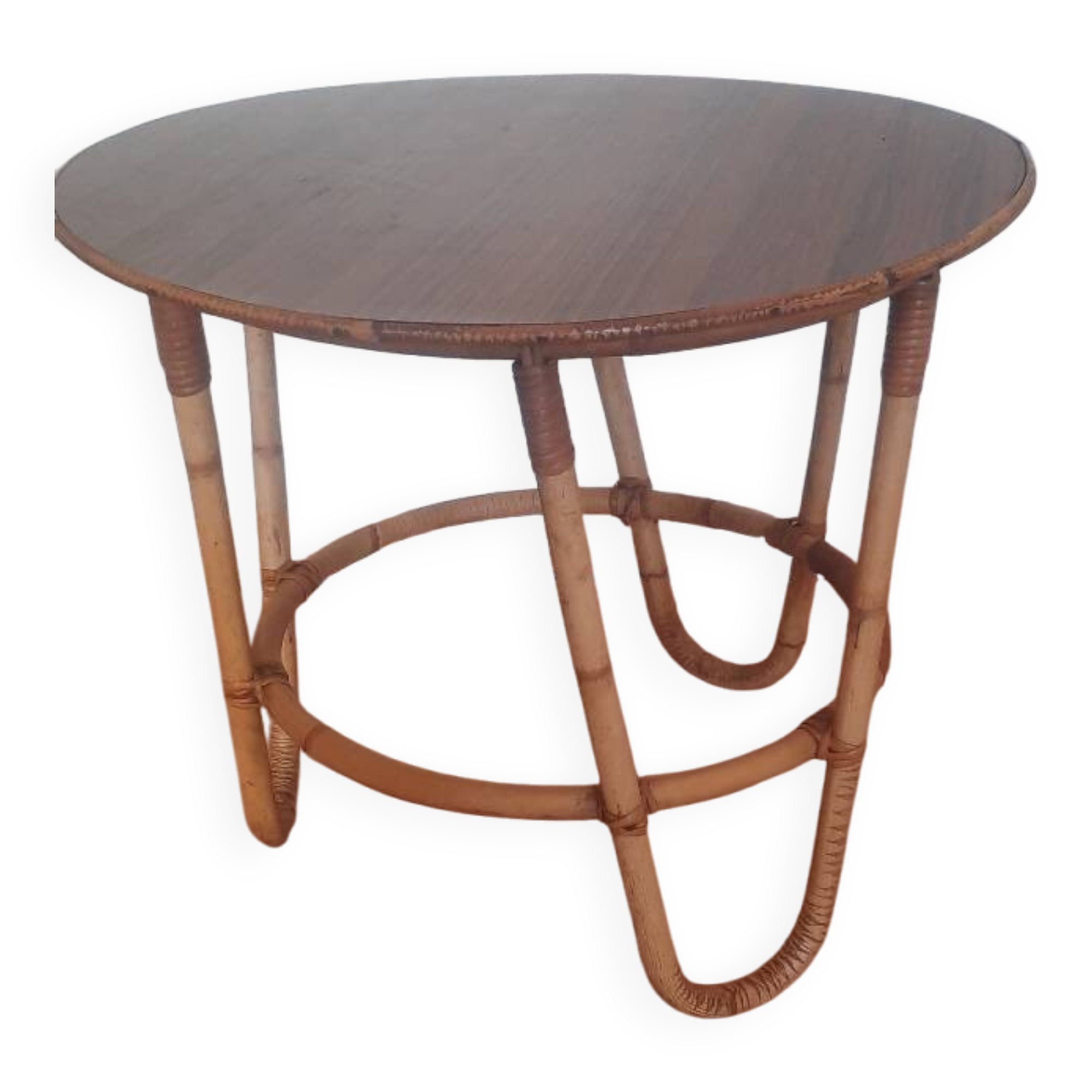 Table basse bambou