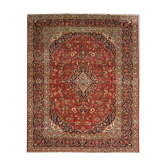 Tapis Persan Vintage Tissé à la main Oriental Kashan Tapis - 362x244cm